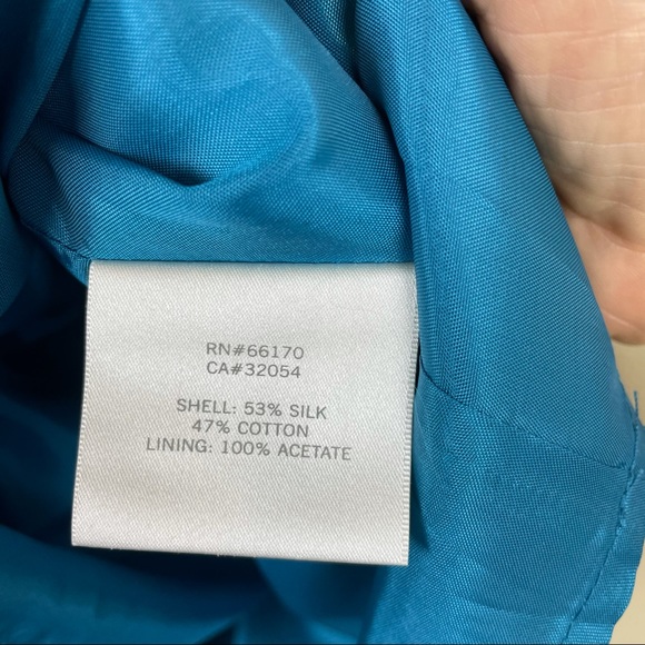 Anthro BHLDN blue batten bow dress 2 by Hitherto - Picture 4 of 12